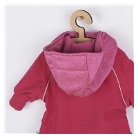 Softshell baba kabát New Baby rózsaszín