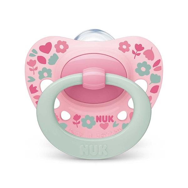 Baba cumi  NUK Classic Signature 18-36h rózsaszín