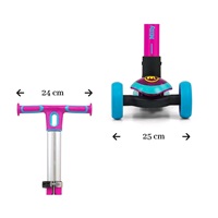 Gyerek roller Milly Mally Scooter Micmax Red