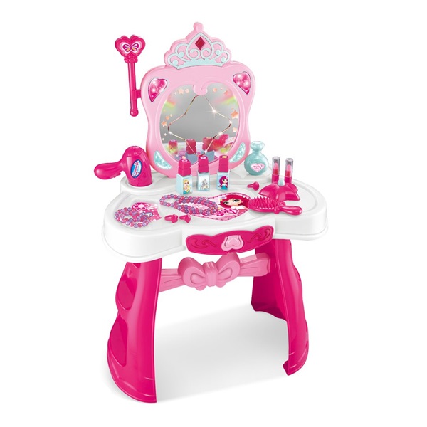 Gyermek fésülködőasztal kiegészítőkkel Baby Mix Elsa