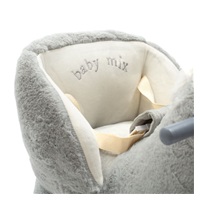 Hintajáték dallammal Baby Mix szürke lovacska