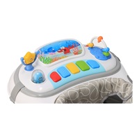 Gyerek bébikomp hintával szilikon kerekek 3 az 1-ben New Baby Magic Sea World II