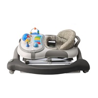 Gyerek bébikomp hintával szilikon kerekek 3 az 1-ben New Baby Magic Sea World II