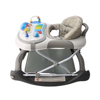 Gyerek bébikomp hintával szilikon kerekek 3 az 1-ben New Baby Magic Sea World II