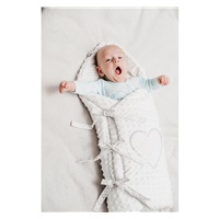 Luxus megkötős pólya Minka New Baby Áfonya 75x75 cm