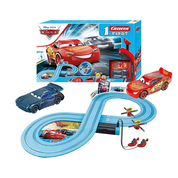 Autópálya Carrera FIRST Cars - Power Duell 2,4 m