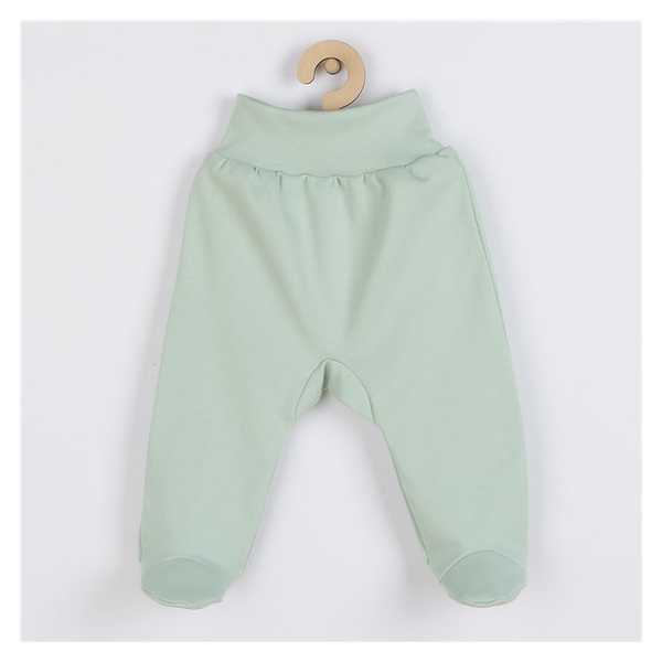 Csecsemő lábfejes nadrág New Baby világos zöld