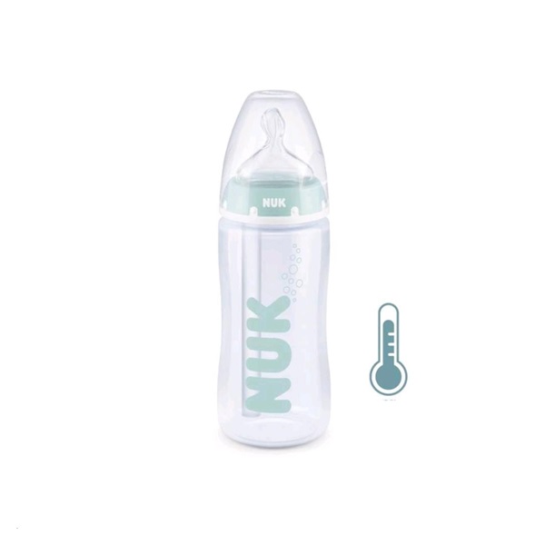 NUK FC Anti-colic cumisüveg hőmérsékletjelzővel 300 ml