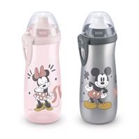 Gyermek sport itatópohár NUK Sports Cup Disney Cool Mickey 450 ml grey