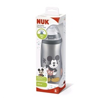 Gyermek sport itatópohár NUK Sports Cup Disney Cool Mickey 450 ml grey