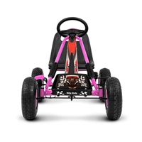 Go-kart Milly Mally Thor pedálos gyerek gokart rózsaszín