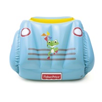 Gyermek felfújható autó Fisher-Price labdákkal 119x79x51 cm