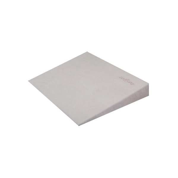 Baba szemis párna - ék alakú szellőzőnyilásokkal szürke