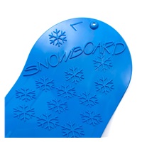 Gyermek hócsúszka Baby Mix SNOWBOARD 72 cm kék