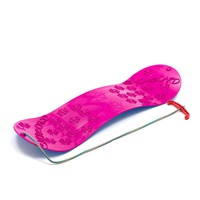 Gyermek hócsúszka Baby Mix SNOWBOARD 72 cm rózsaszín