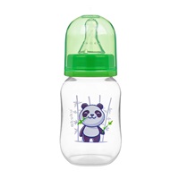 Cumisüveg képel Akuku 125 ml panda zöld