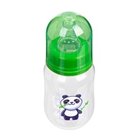 Cumisüveg képel Akuku 125 ml panda zöld