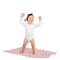 Gyermek pléd Minky New Baby Állatka szürke 80x102 cm