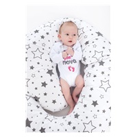 Univerzális szoptatós párna C alakú New Baby XL Állatka fehér
