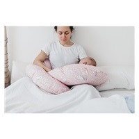Univerzális szoptatós párna C alakú New Baby XL Virág fehér