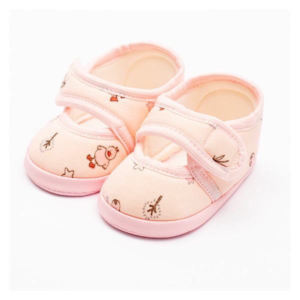 Baba cipők New Baby rózsaszín lány 6-12 h
