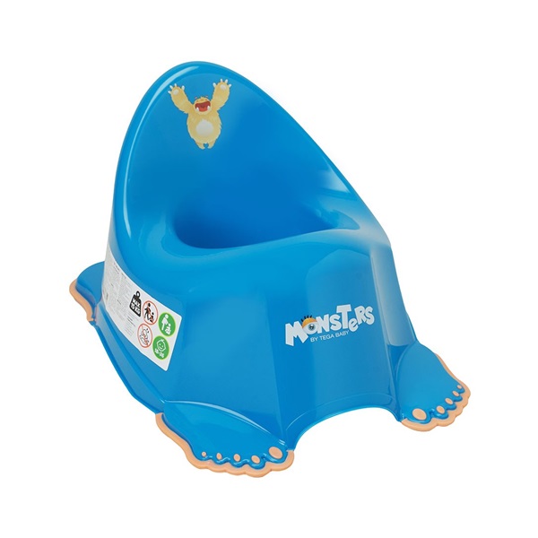 Gyerek csúszásmentes bili MONSTERS kék