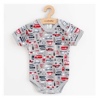 Csecsemő pamut rövid ujjú body New Baby Go!go!go!