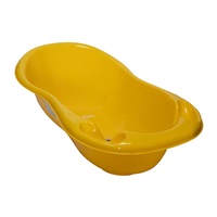 Anatómiailag formált piskóta kád 86 cm MONSTERS sárga
