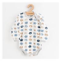 Csecsemő pamut hosszú ujjú body New Baby Magic elephant