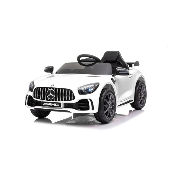 Elektrické autíčko Baby Mix Mercedes-Benz GTR-S AMG white