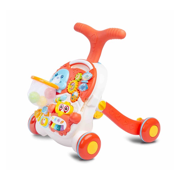 Gyermek fejlesztő bébikomp 2v1 Toyz Spark orange