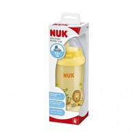 Gyermek sport itatópohár NUK Kiddy Cup 300 ml sárga