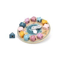 Fa óra Viga kirakós játék