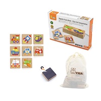 Fa mágneses puzzle Viga