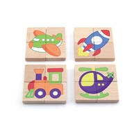 Fa mágneses puzzle Viga