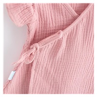 Baba muszlin ruha New Baby Soft dress rózsaszín