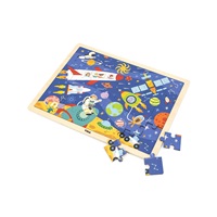 Fa betétes puzzle Világegyetem Viga 48 db