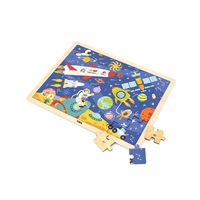 Fa betétes puzzle Világegyetem Viga 48 db