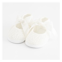 Baba csipke cipő New Baby bézs 0-3 h