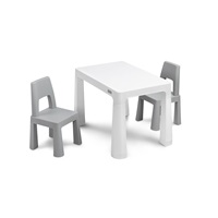 Gyermekasztal és 2 szék készlet Toyz MONTI grey