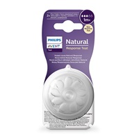 Tartalék cumi Avent Natural Response 3 1+ - 2 darab