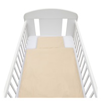 2-részes ágyneműhuzat New Baby Colours 90/120 cm beige