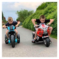 Gyermek elektromos motor Baby Mix POLICE piros (a csomagolás sérült)