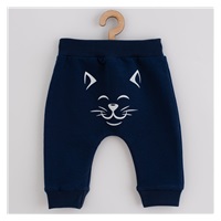 Baba szabadidő nadrág és pulóver New Baby Animals Cat kék