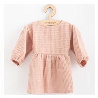 Baba muszlin ruha New Baby Comfort clothes rózsaszín