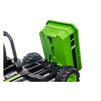Elektromos traktor Baby Mix green