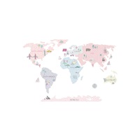 Falmatrica Térkép M rózsaszín
