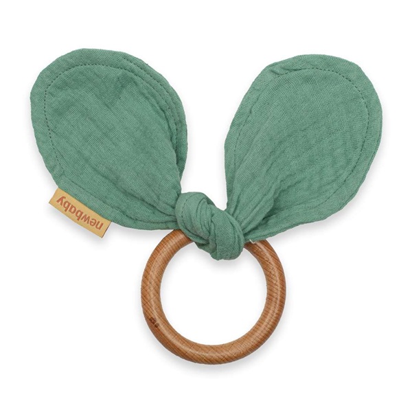 Rágóka levelekkel New Baby Ears mint