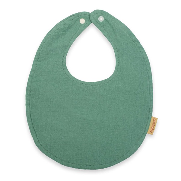 Muszlin baba előke New Baby green