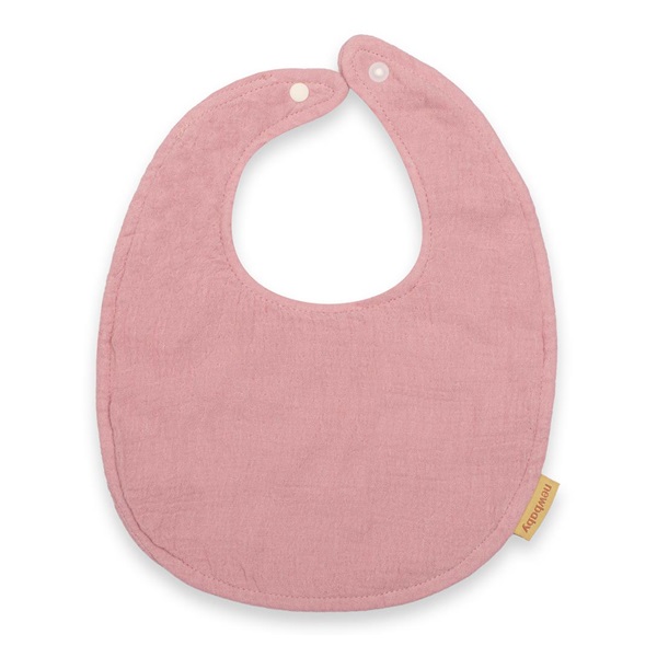 Muszlin baba előke New Baby pink